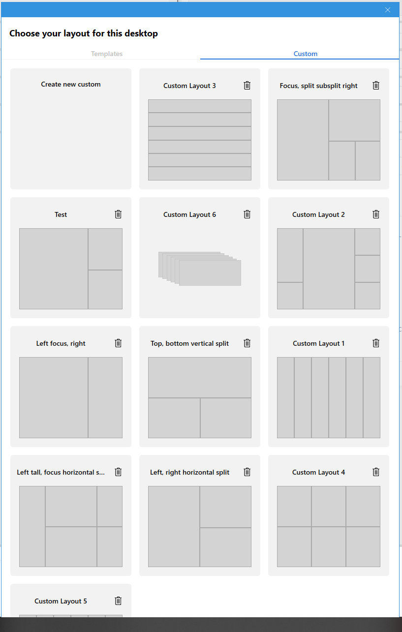 Fancyzone Layout FancyZones - Custom Zones UX improvement suggestions · Issue #4887 ...