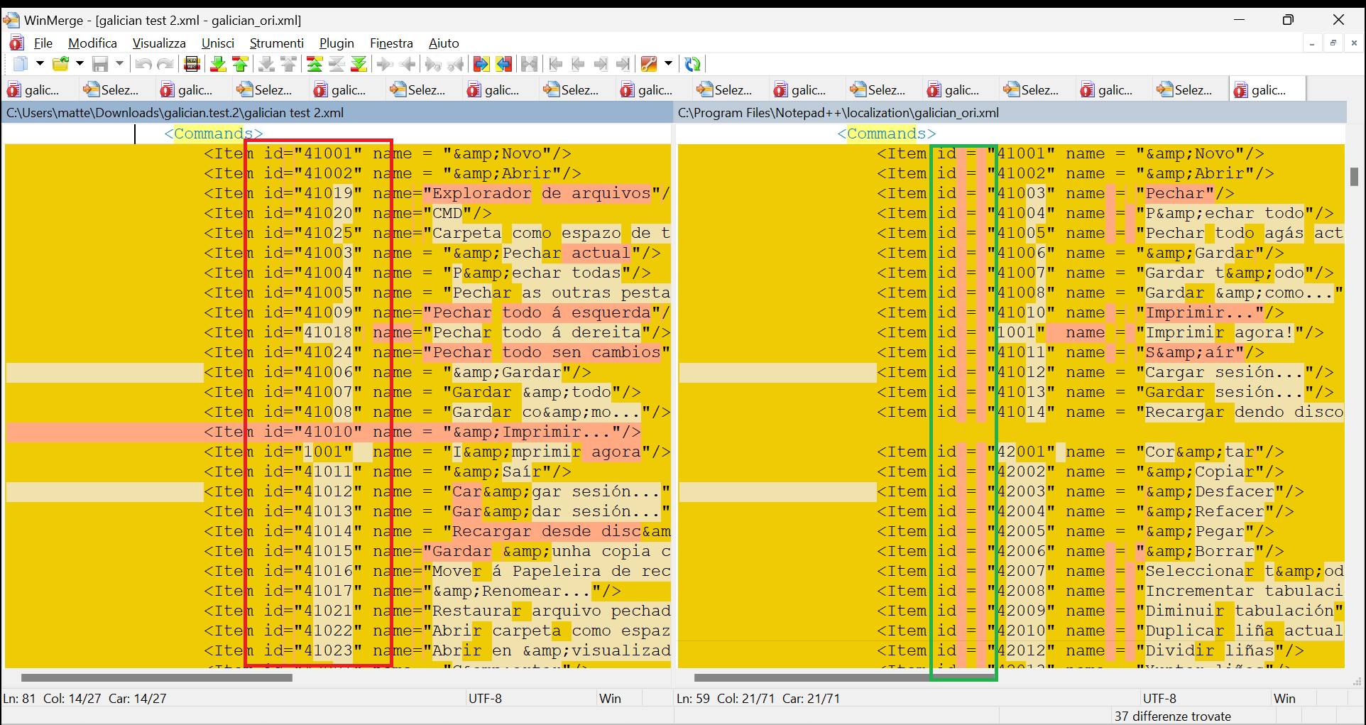 Update galician.xml v. 8.4.7 · Issue 12503 · notepadplusplus/notepad