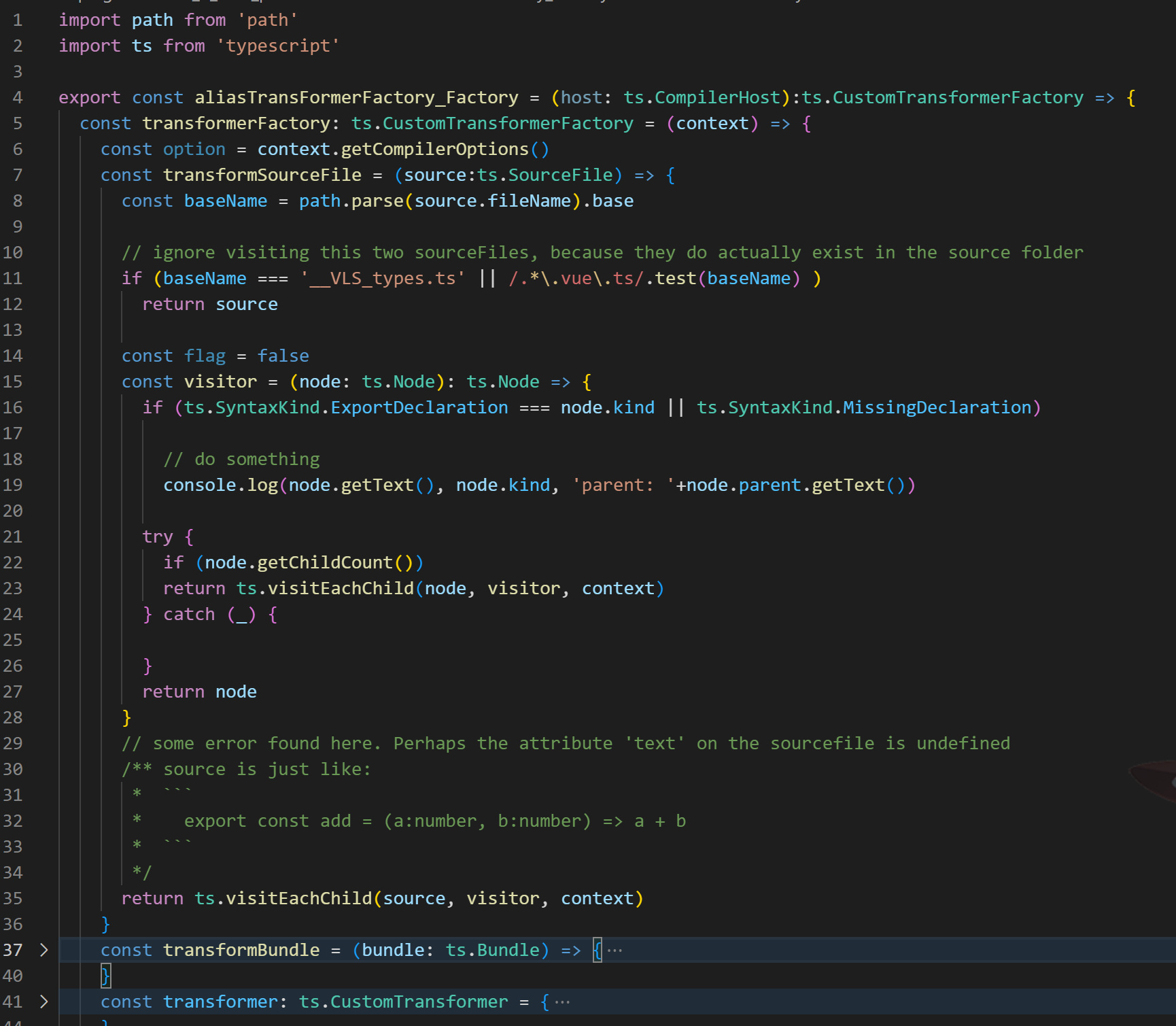 sourcefile sometimes is undefined · Issue #53762 · microsoft/TypeScript ...