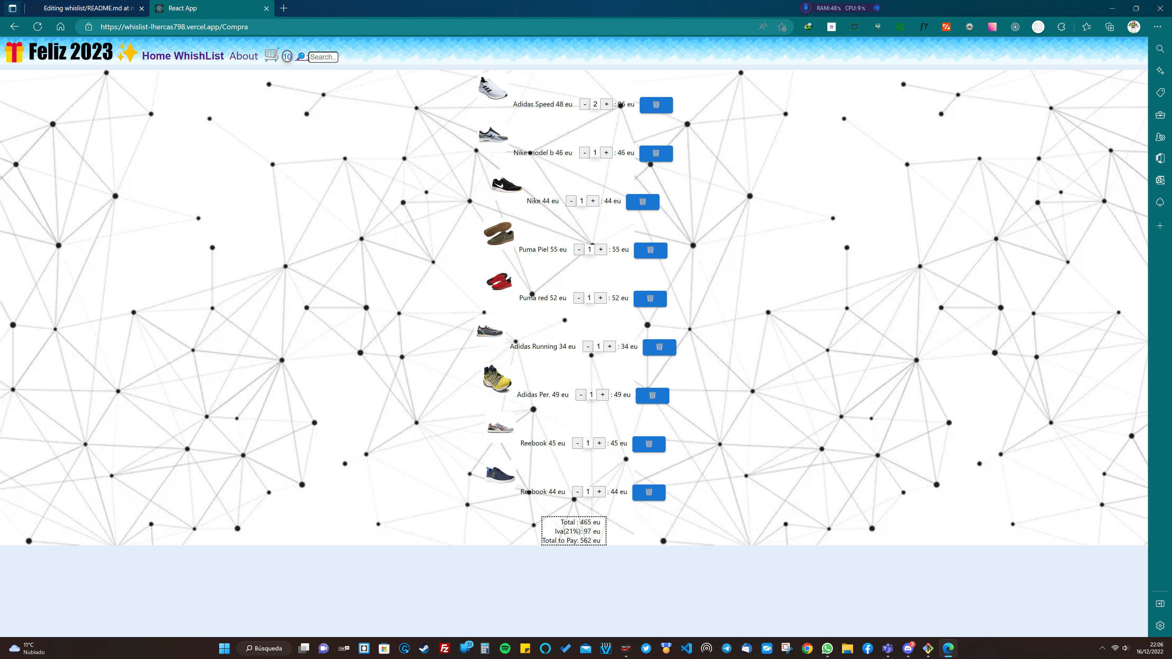GitHub - lhercas798/whislist: Openbootcamp Proyect ,Lista de Deseos