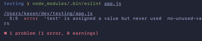 Eslint Setup Help · Issue #69 · mfussenegger/nvim-lint · GitHub