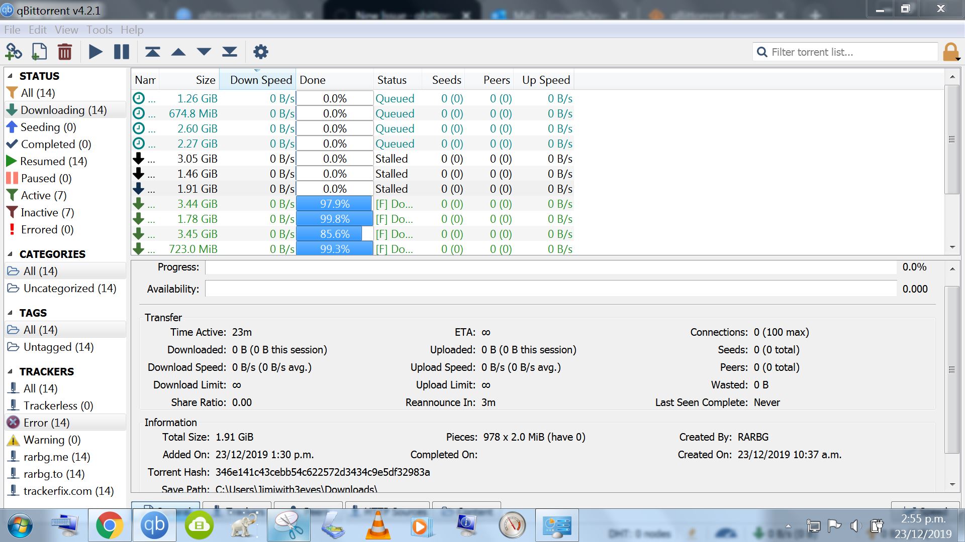 Stopped working? · Issue #11736 · qbittorrent/qBittorrent · GitHub