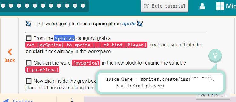 Galga: Block's tutorial content appears in JS/Python's · Issue #3157 ...