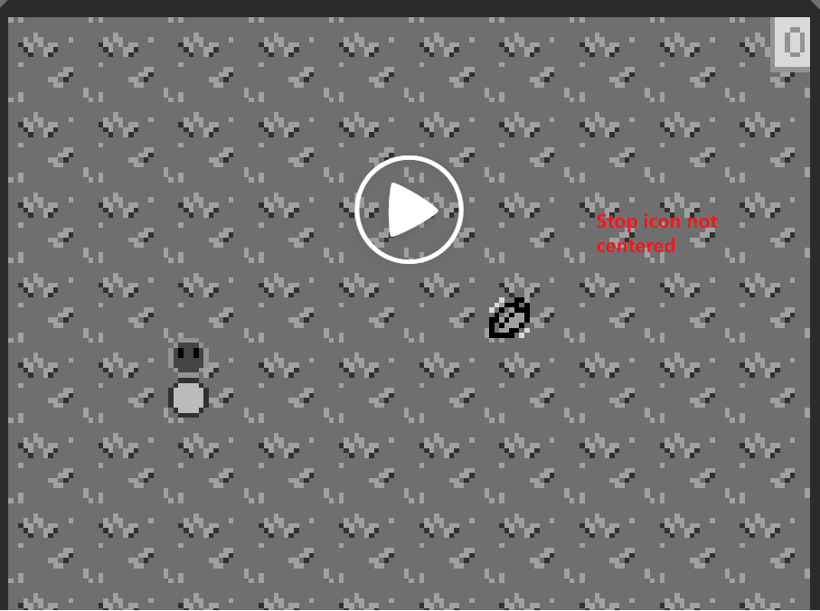Stop icon not centered in full screen · Issue #5217 · microsoft/pxt ...