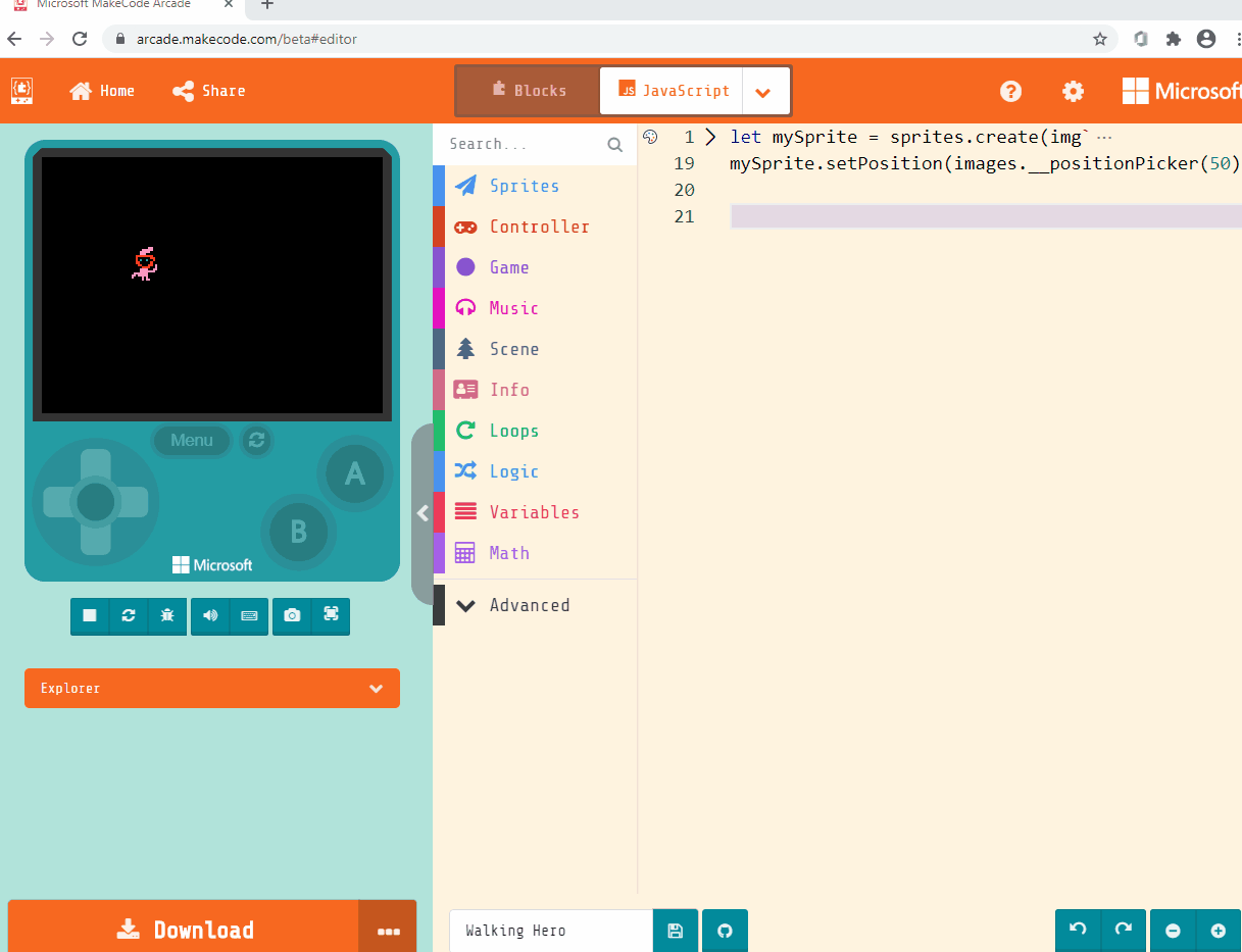 Code error after dragging "mySprite say" from toolbox · Issue #2078 ...
