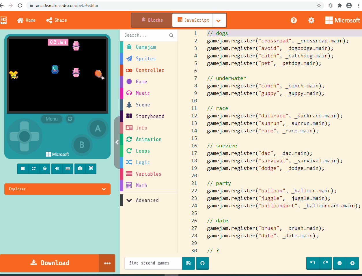 Something wrong when Javascript Games switching to python · Issue #2088 ...