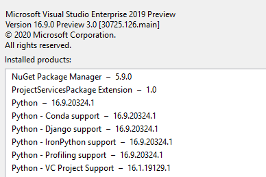 Cannot create Machine Learning type project. · Issue #6318 · microsoft ...