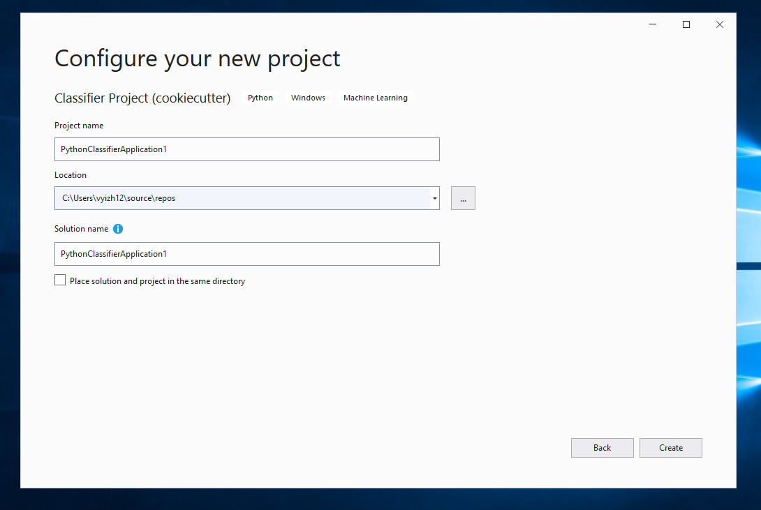 Cannot create Machine Learning type project. · Issue #6318 · microsoft ...