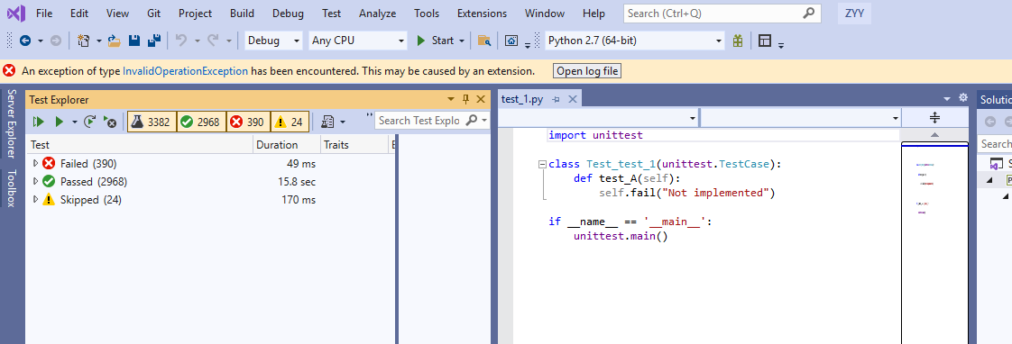 Unexpeted error InvalidOperationException was happened. · Issue #6335 ...