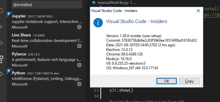Live share: The Guest Interactive window is no response when executed ...