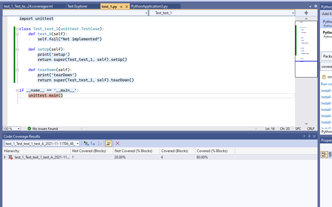 The VS will restart automictically after clicking "Analyze Code