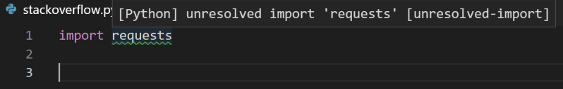 No error message to prompt even though the package is not installed ...