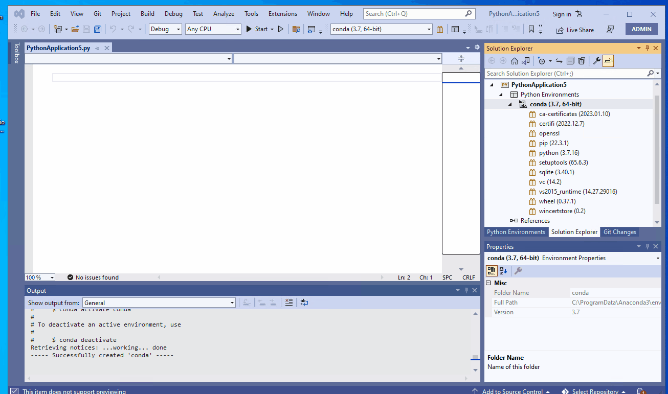 Conda env is missing after updating python latest version issue 7378
