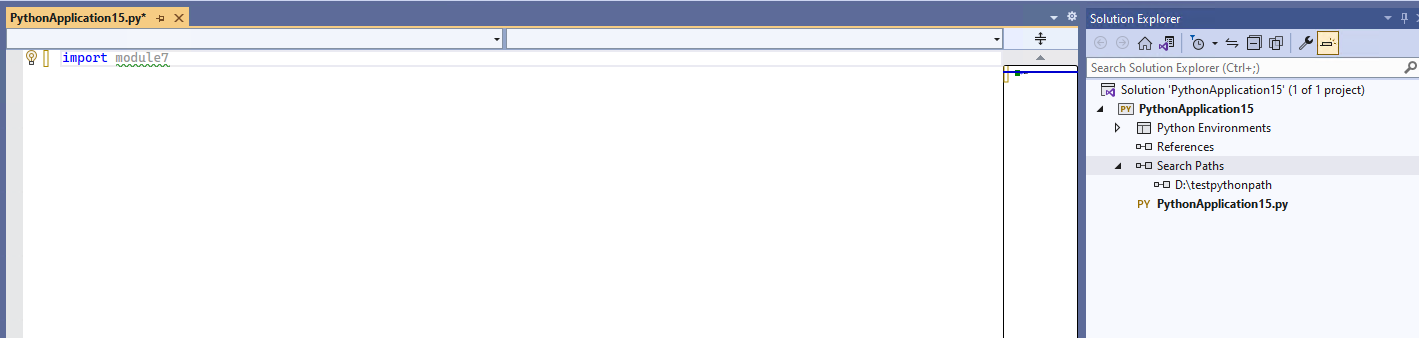 No intellisense when from 'PYTHONPATH' · Issue #7417 · microsoft/PTVS ...