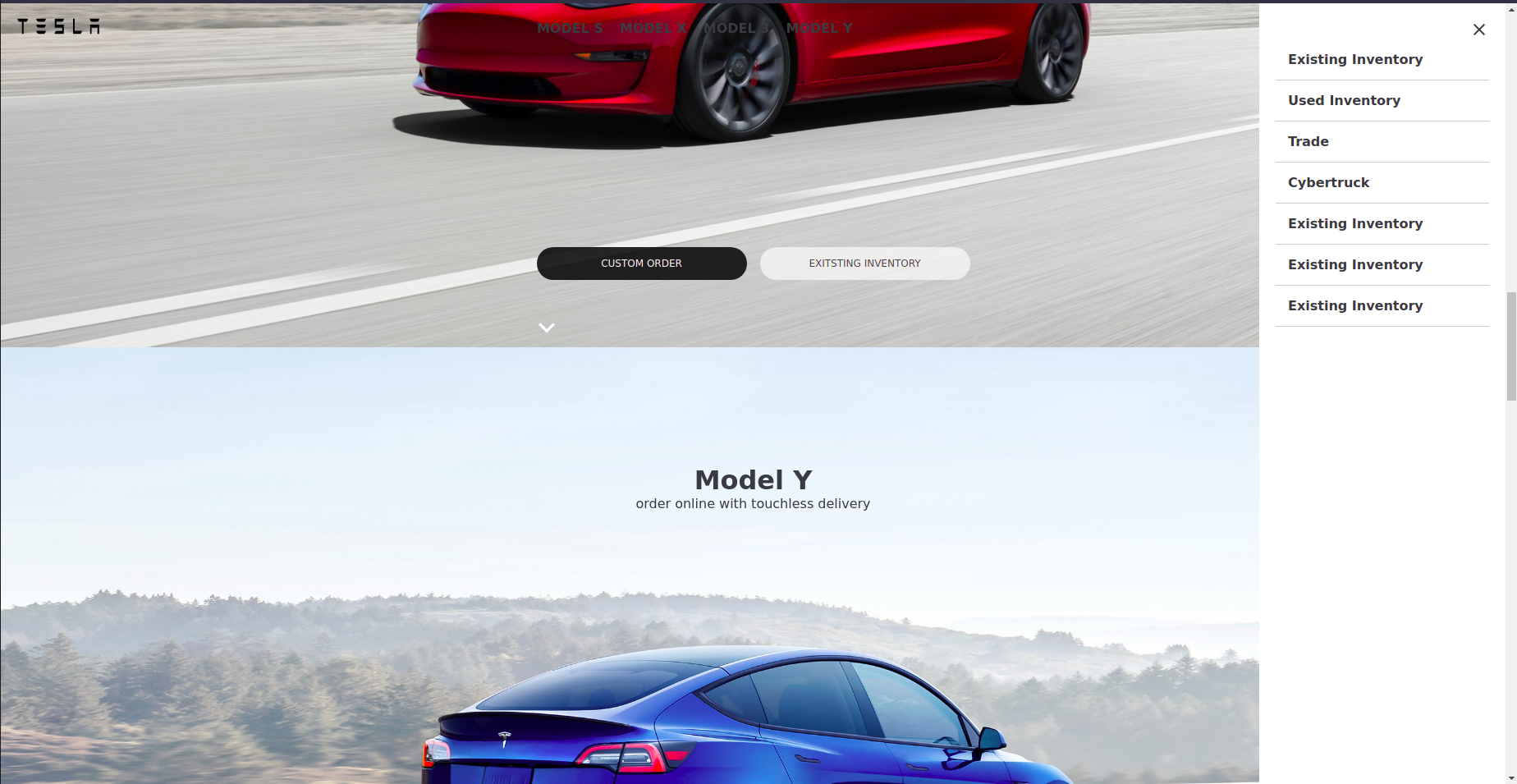 GitHub - hansalkothari/Tesla-Clone: A clone website of Tesla . Made ...