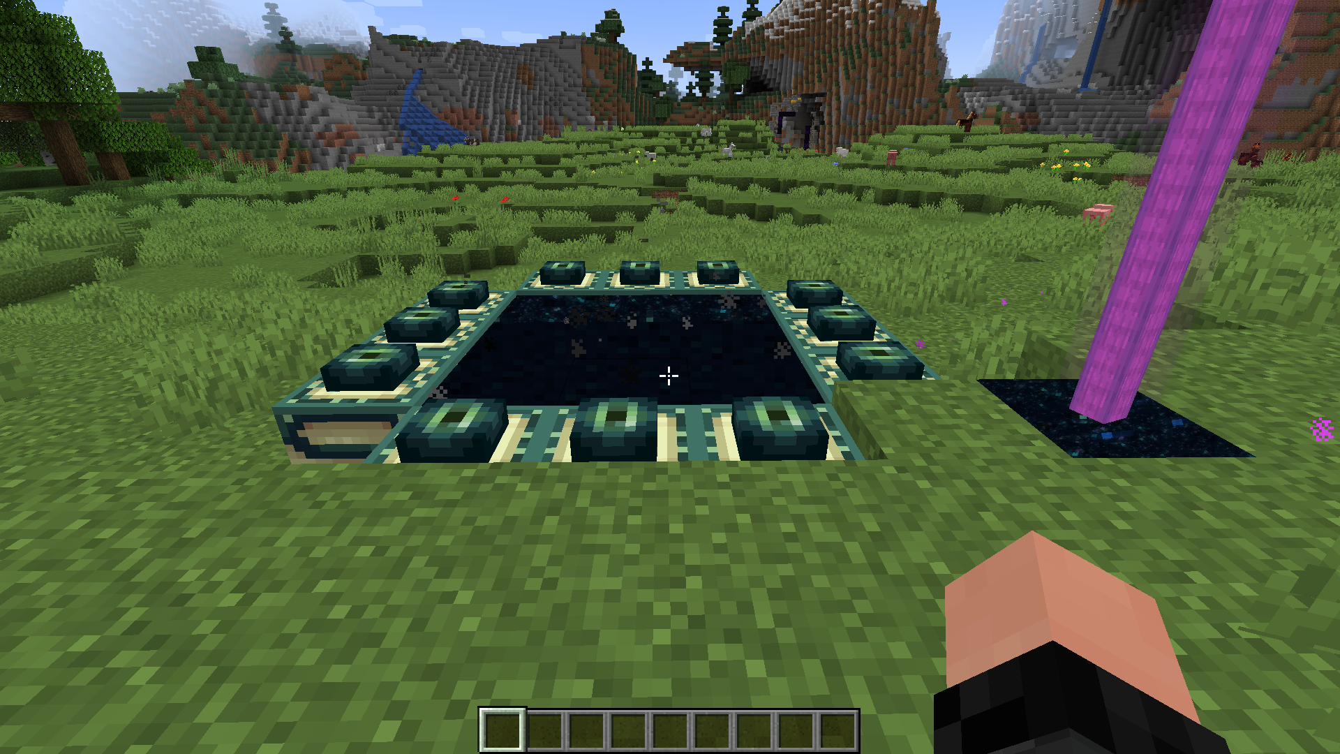 [Rendering Bug/1.17.1] End Portal texture appears incorrect with Fast ...