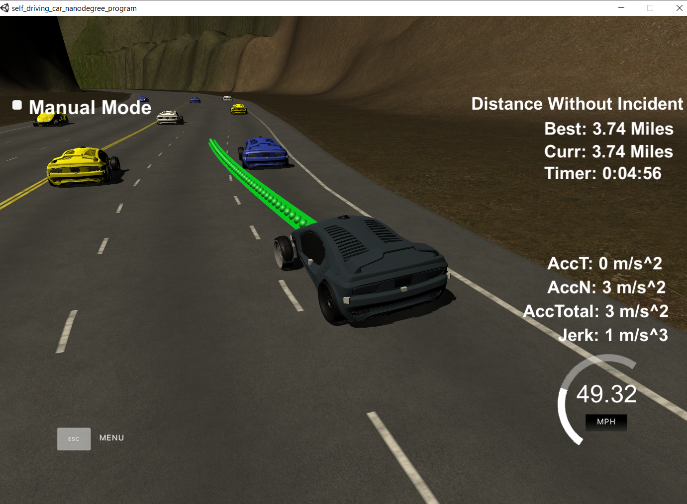 Remote Car Game Path GitHub - Yomna521/Path-planner: Self-driving car: path planner project