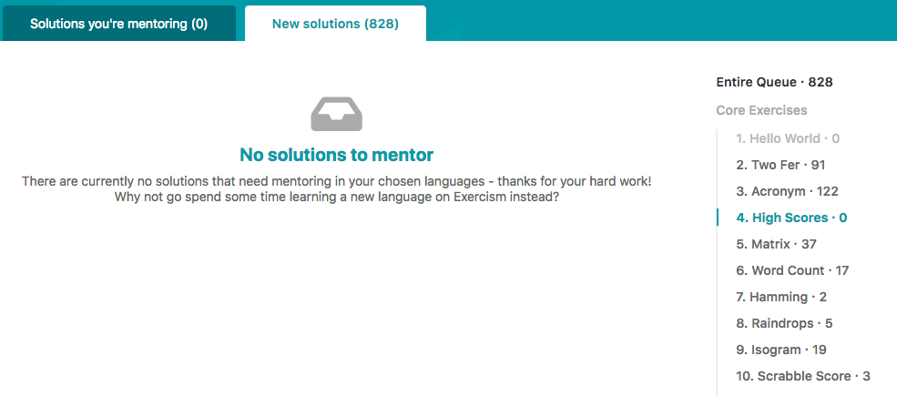 solutions to mentor