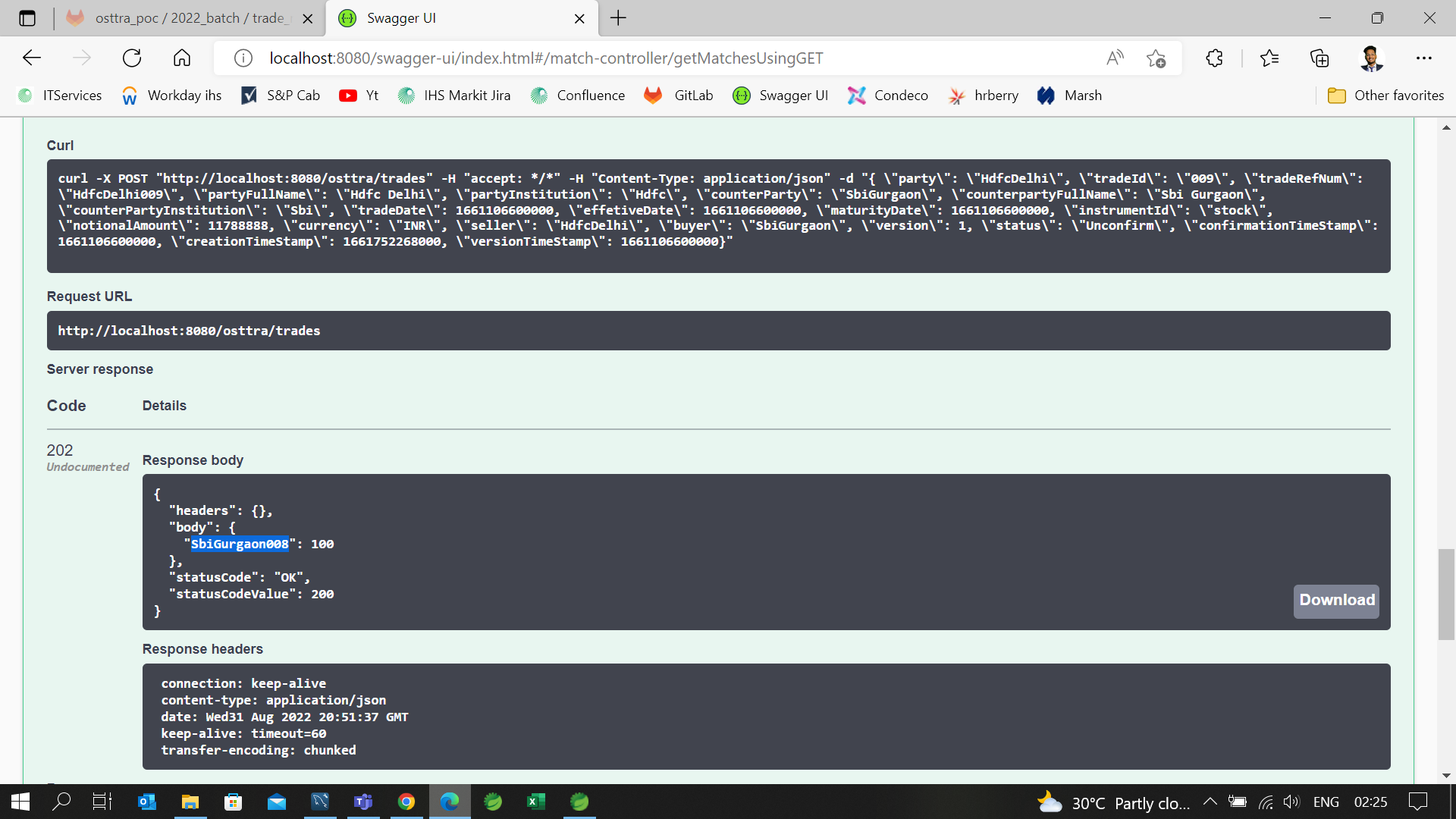 GitHub - adarshgupta400/Trade-Matching