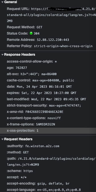CDN endpoint respond with 304 unexpected response · Issue #5468 ...