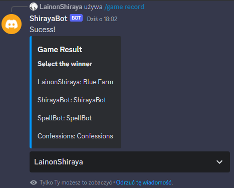 GitHub - LainonShiraya/discord_bot: Bot for storing game statistics in ...