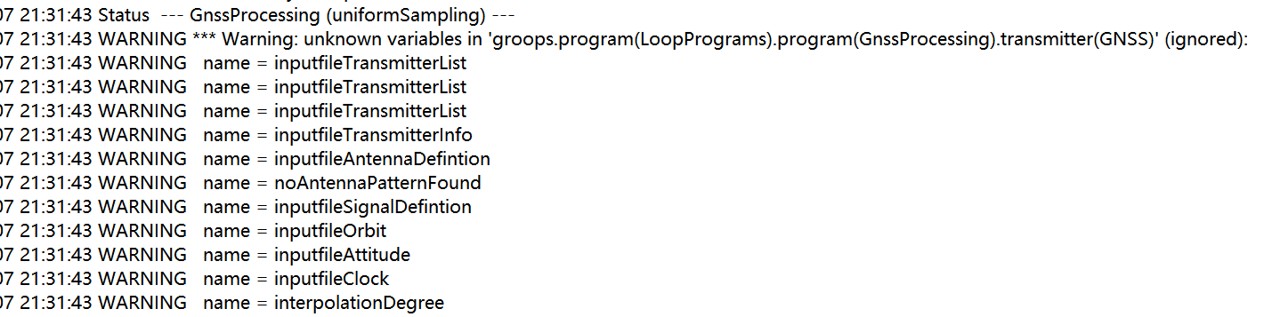 Warning: unknown variables · Issue #18 · groops-devs/groops · GitHub