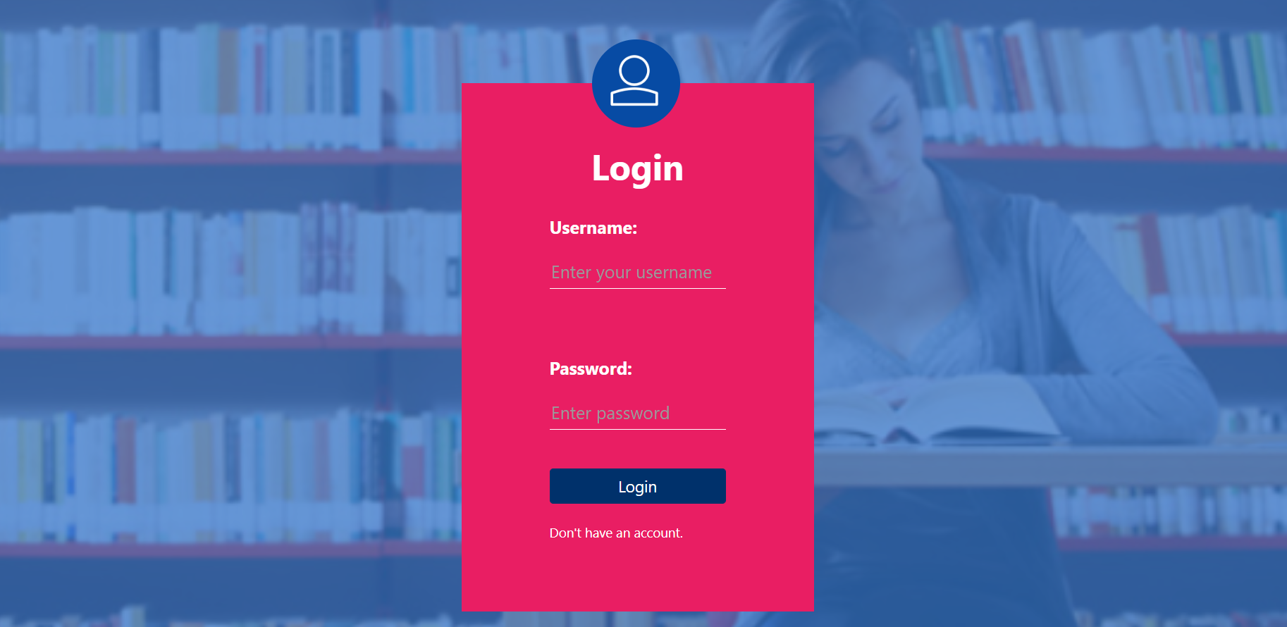 classmanager-loginpage