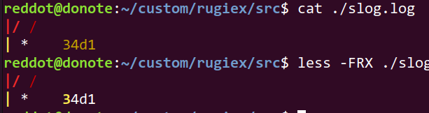 Improper ANSI color codes handling · Issue #276 · gwsw/less · GitHub