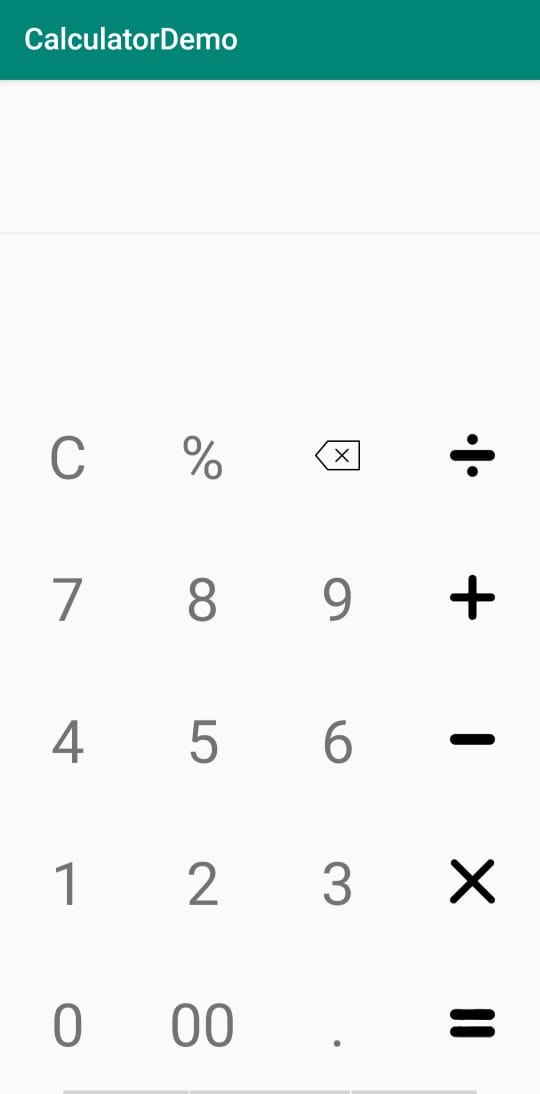 GitHub - androidsutra/CalculatorDemo