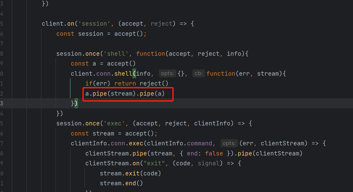 server exit with error when enter 