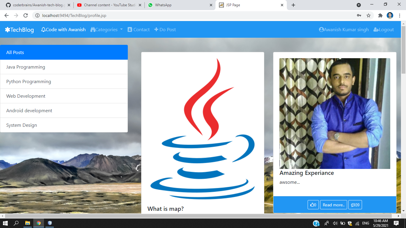 GitHub - coderbrains/Awanish-tech-blog.github.io: This is a website ...