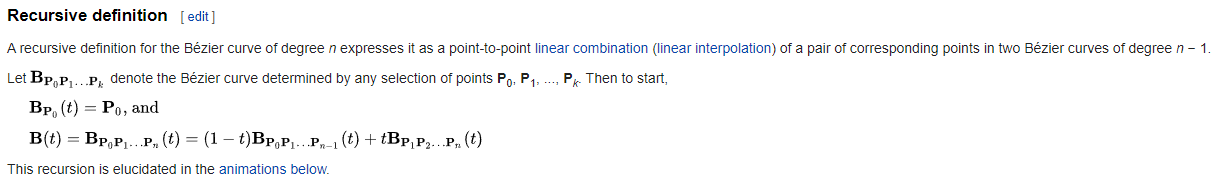 GitHub - Julian-Villeneuve/BezierCurve