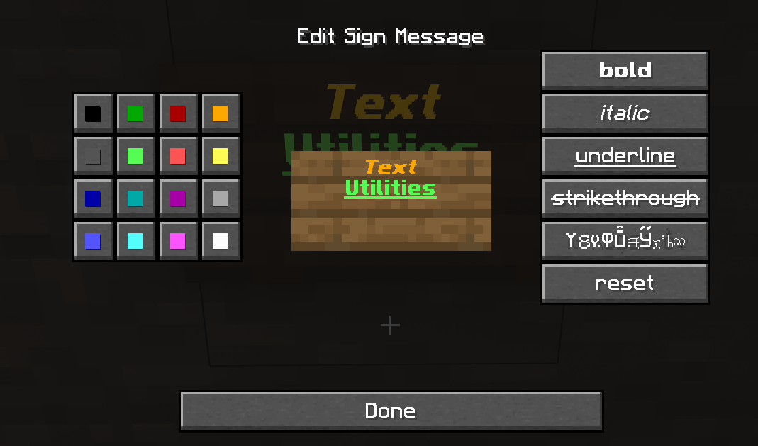 Install Text Utilities - Minecraft Mods & Modpacks - CurseForge