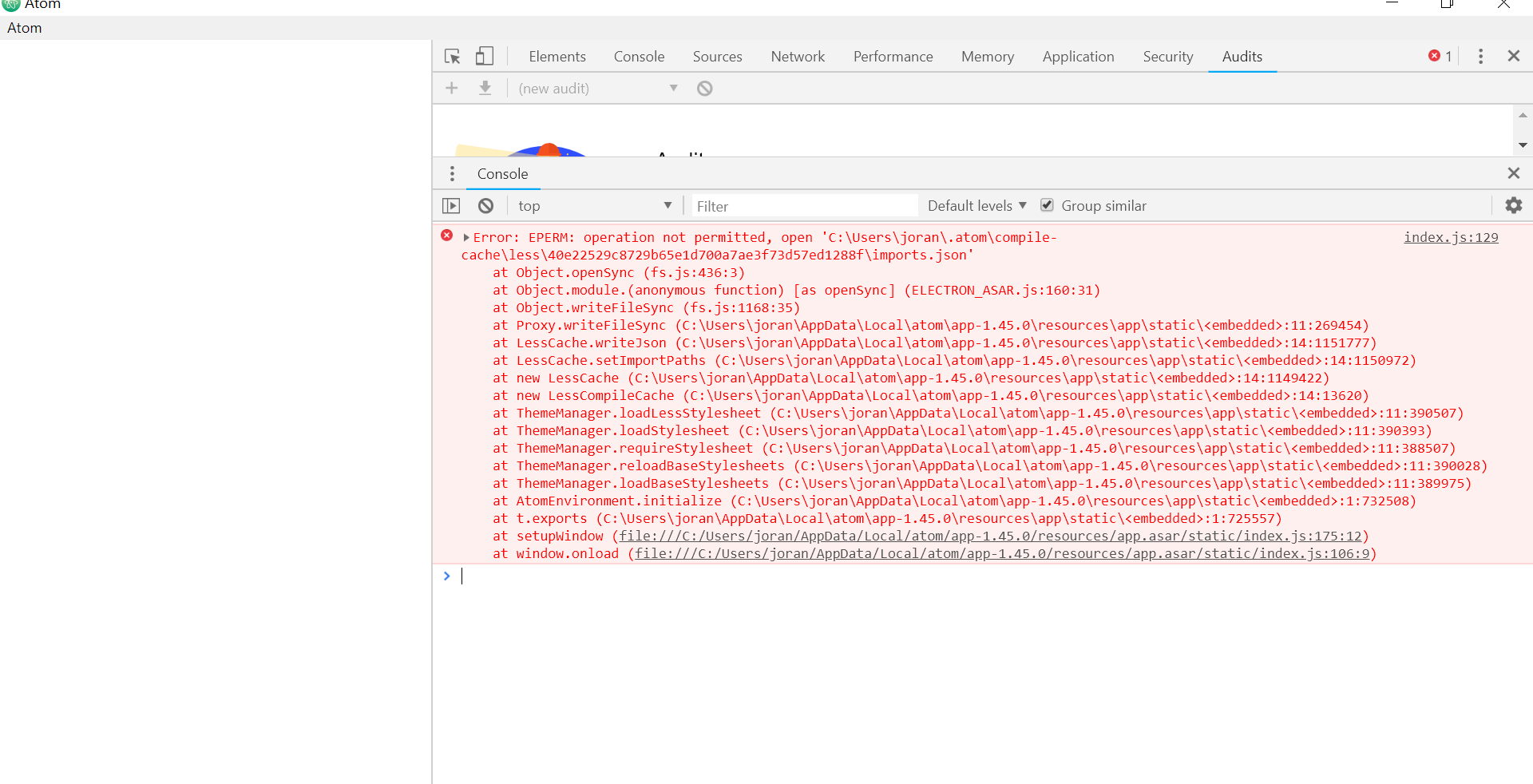 Unusual window since wamp installation · Issue #20544 · atom/atom · GitHub