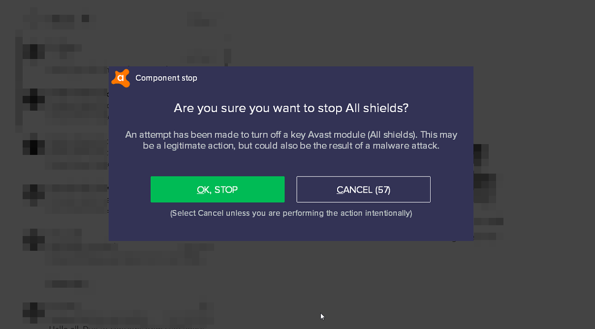 Cannot interact with Avast AV · Issue #1809 · Ylianst/MeshCentral · GitHub