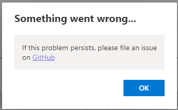 Getting error prompt when displaying adaptive card with media using ...