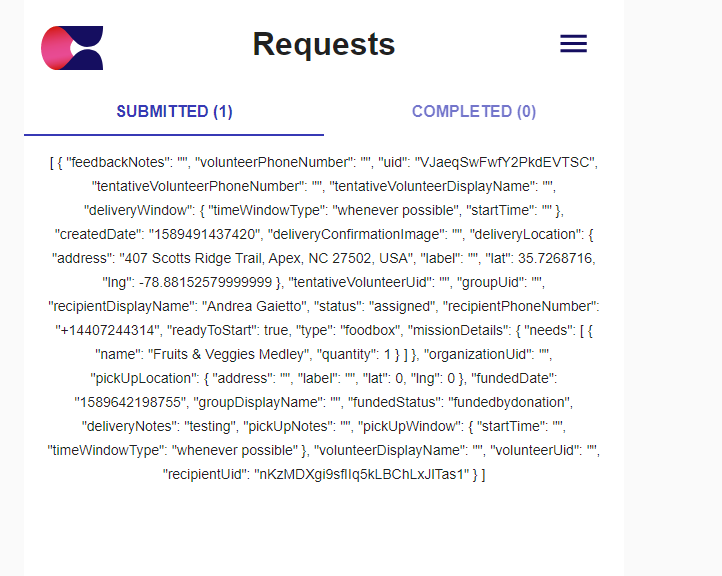 [BUG] Seeing JSON under submitted requests view · Issue #547 · factn ...