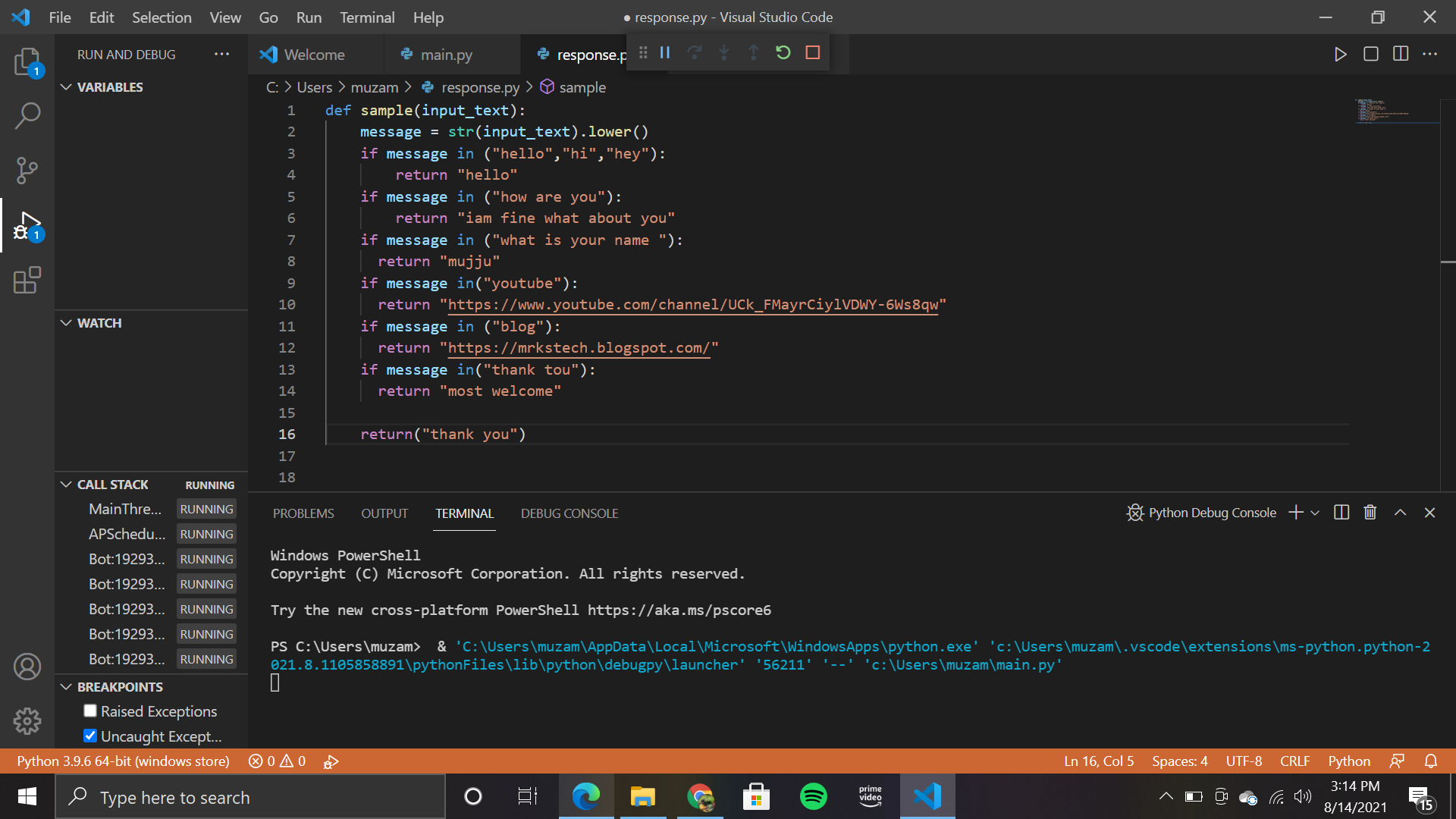 GitHub - MuzammilOnGithub/bot