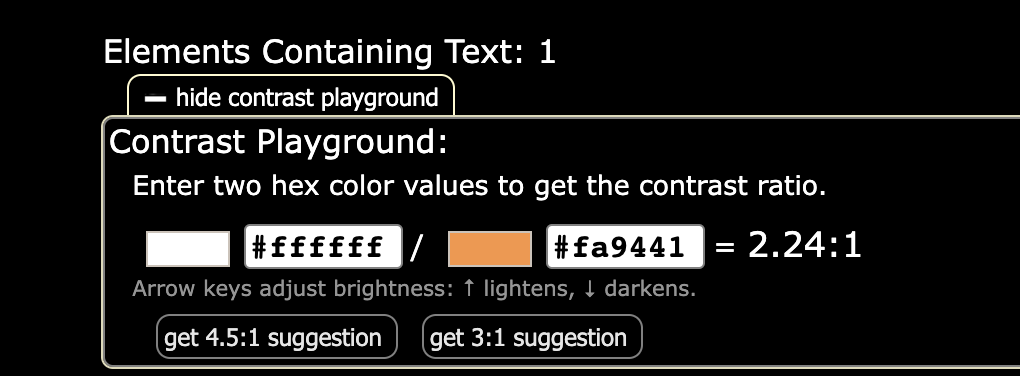 [fix] example custom class button has insufficent color contrast ...