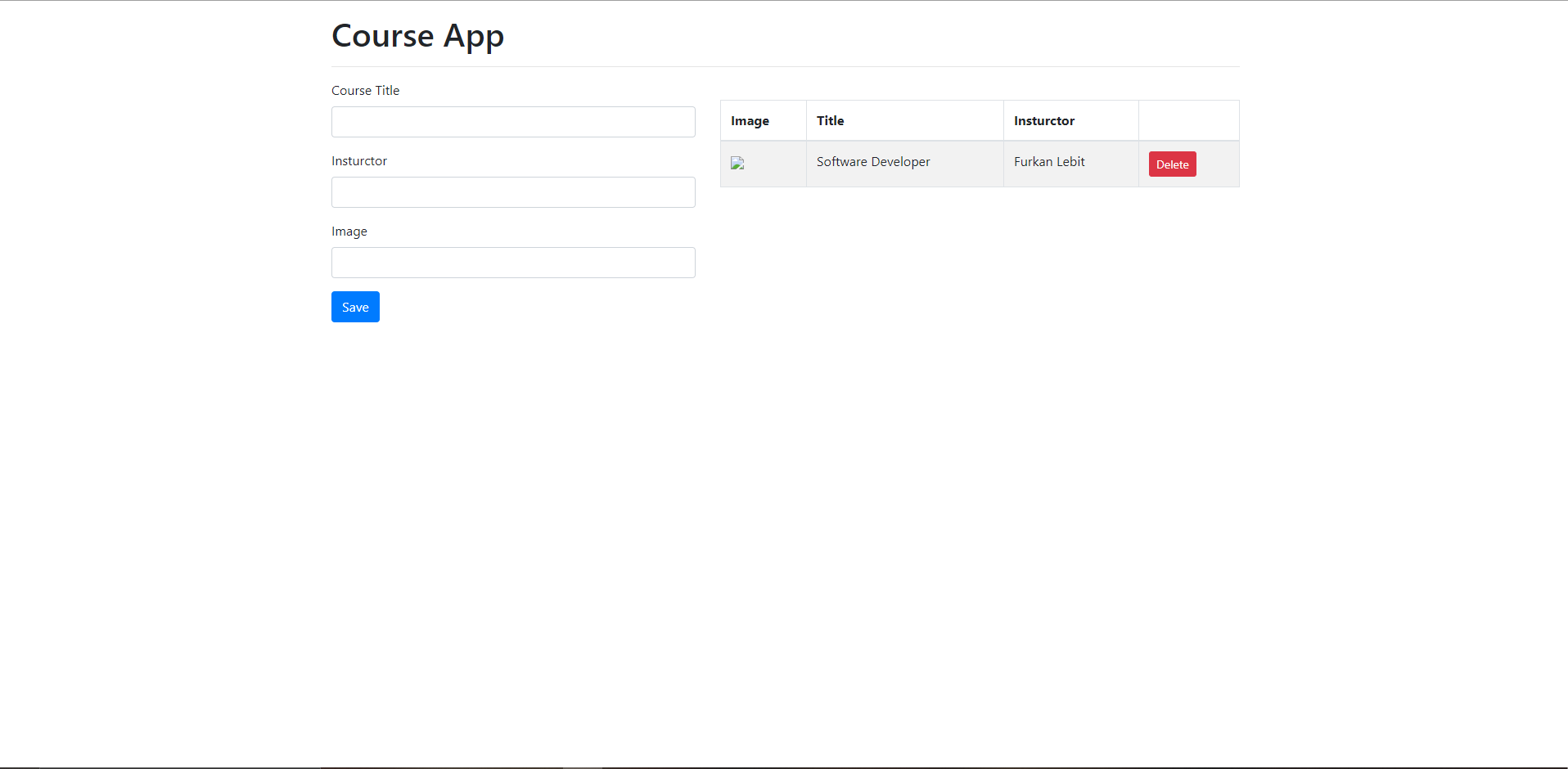 GitHub - furkanlebit7/Course-App: Course app using JS with Local Storage