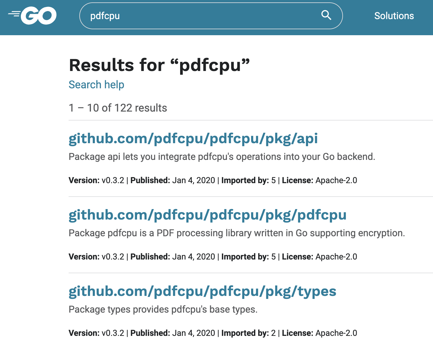 pkg.go.dev lower score of mismatched module path (noncanonical paths