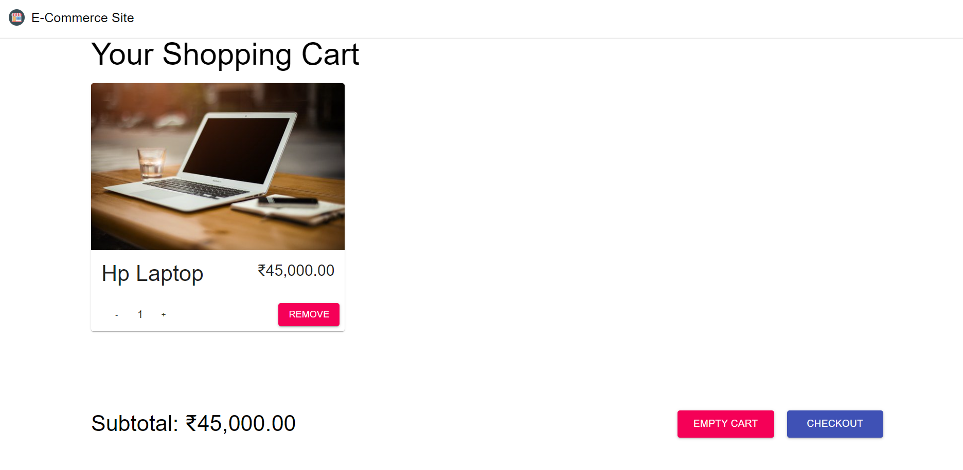 GitHub - shivagch/E-Commerce: E-Commerce site based on commerce.js and ...