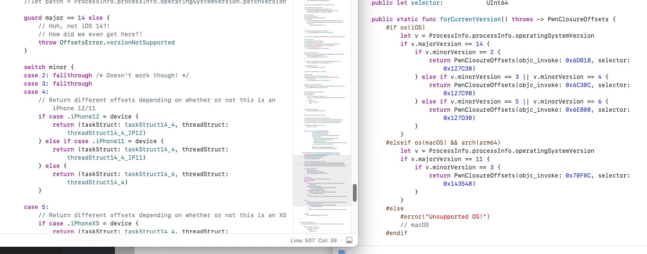 How to edit for ios 14.2 · Issue #74 · LinusHenze/Fugu14 · GitHub