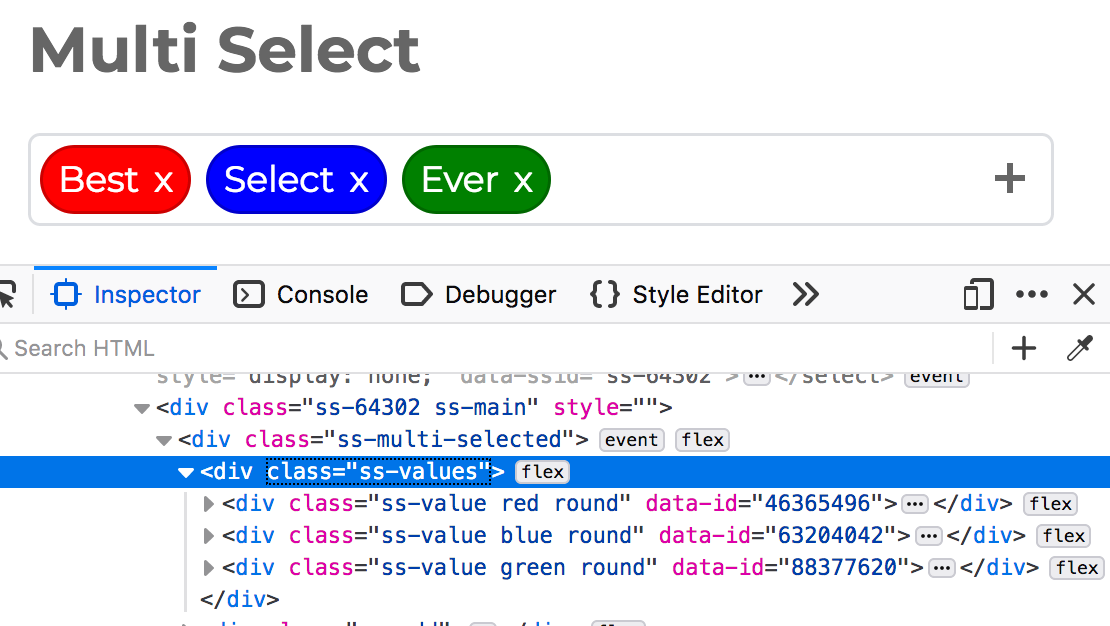 Multiple Select Styles Changing every ss-value style/class on multi-select · Issue #187 ...