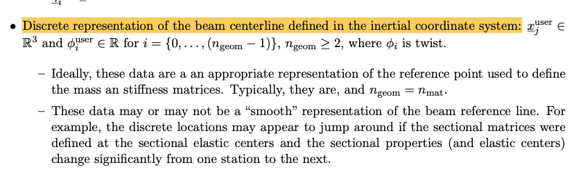 Create a discrete representation of beam centerline · Issue #56 ...