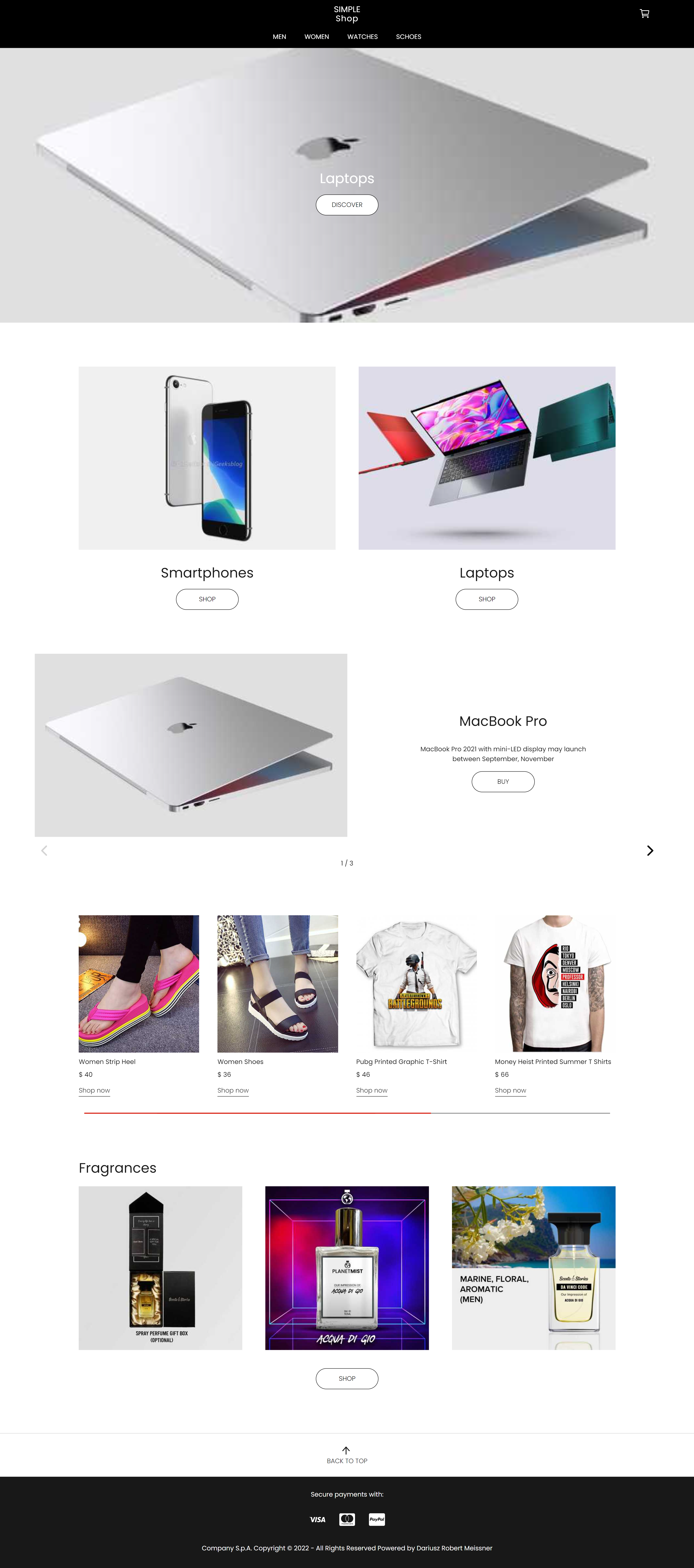 GitHub - DariuszMeissner/React-Store-theme: Store theme, React ...