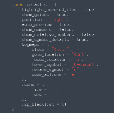 Customize icons · Issue #37 · simrat39/symbols-outline.nvim · GitHub