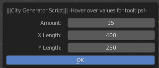 GitHub - LorenzoEscobar/CityGeneratorScript: A blender city generator ...