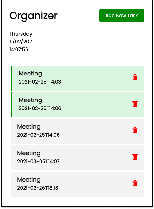 GitHub - emilialach91/Organizer-App: The organizer app is a perfect ...