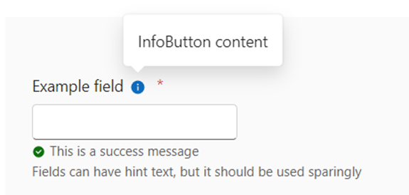InfoButton: Figure out integration of InfoButton and decide how to ...
